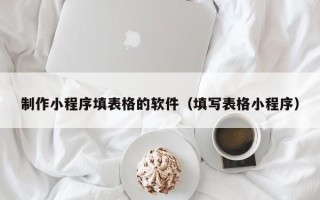 博兴制作小程序填表格的软件（填写表格小程序）