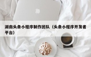 博兴湖南头条小程序制作团队（头条小程序开发者平台）